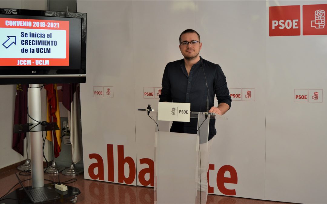 MARTÍNEZ: “EL GOBIERNO DE PAGE GARANTIZA LA VIABILIDAD DE LA UCLM Y LA SITÚA EN LA SENDA DEL CRECIMIENTO”