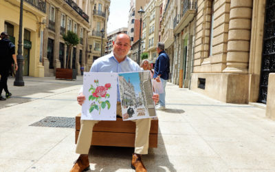 El alcalde y secretario general de la Agrupación Municipal del PSOE, Emilio Saez Cruz, ha adelantado esta mañana dos de las imágenes en las que apoyará la parte visual de su campaña electoral para la Alcaldía en las elecciones del 28 de mayo.