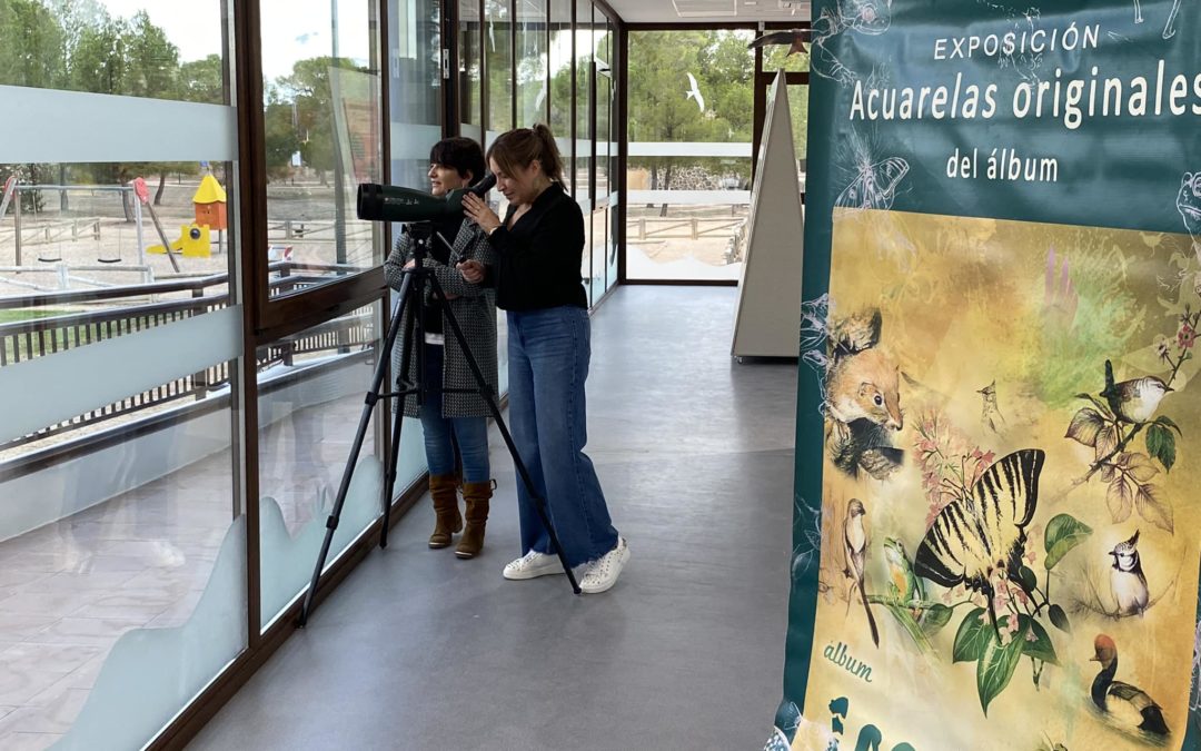 Inauguración del Aula de la Naturaleza en el Parque de la Pulgosa