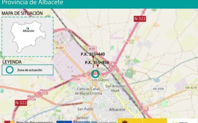 El diputado albacetense Emilio Sáez valora la importante inversión de 706.000 euros del Gobierno de España para mitigar el ruido en la ciudad, procedente de la N-322
