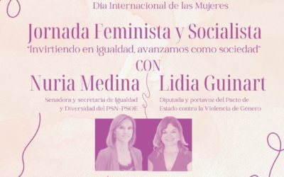 El Partido Socialista se suma un año más a la reivindicación del Día Internacional de las Mujeres del próximo 8 de marzo, reiterando nuestro firme compromiso con la consolidación de la igualdad entre mujeres y hombres, plena y efectiva, esencial para el avance de nuestra sociedad y la mejora de nuestra democracia.