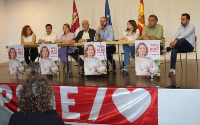 El PSOE de Albacete defiende, desde Casas de Lázaro, el proyecto europeo para mejorar la vida en el mundo rural