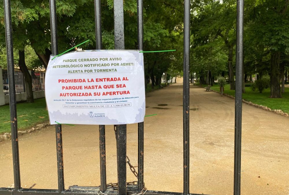 El PSOE urge a Manuel Serrano a que no demore más la solución que garantice el acceso a los depósitos de la Fiesta del Árbol cuando se tenga que cerrar el parque