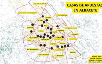 El Grupo Municipal Socialista propone la modificación del Plan General de Ordenación Urbana para limitar la implantación de nuevas casas de apuestas en Albacete