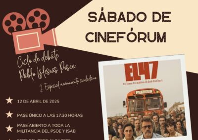 Vuelve el cine a la Casa del Pueblo